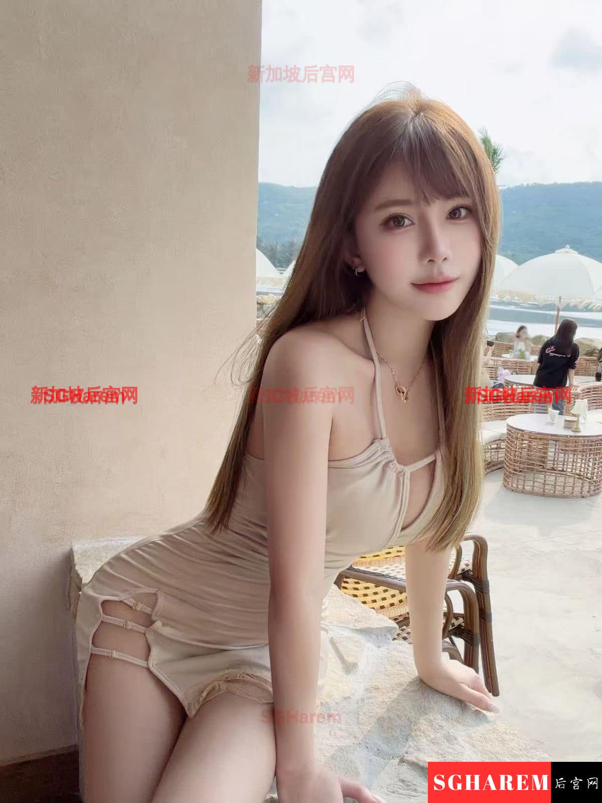 SGHarem 后宫约炮平台热门资料图片 Bella，适合滨海湾区域约炮与城市夜景风格展示